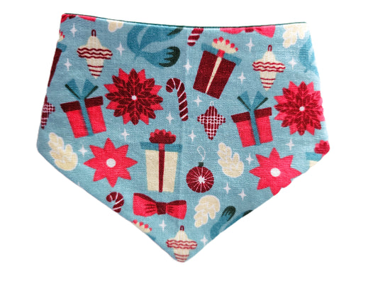 1 Xmas Presents & Candy Canes Dog Bandana