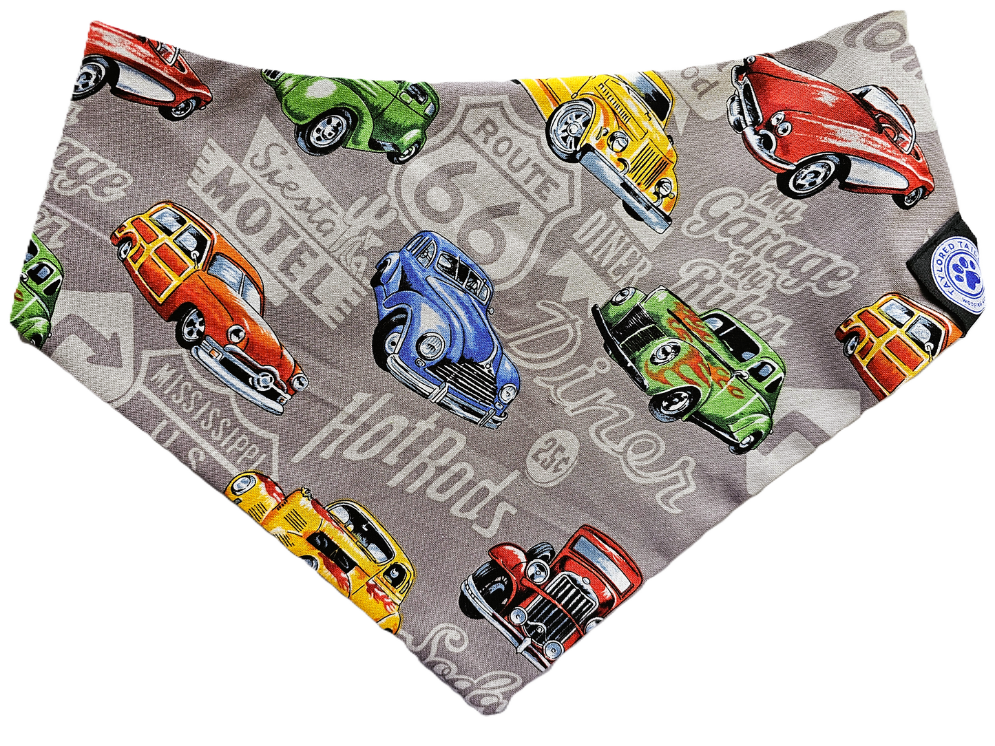 USA Hot Rods Dog Bandana