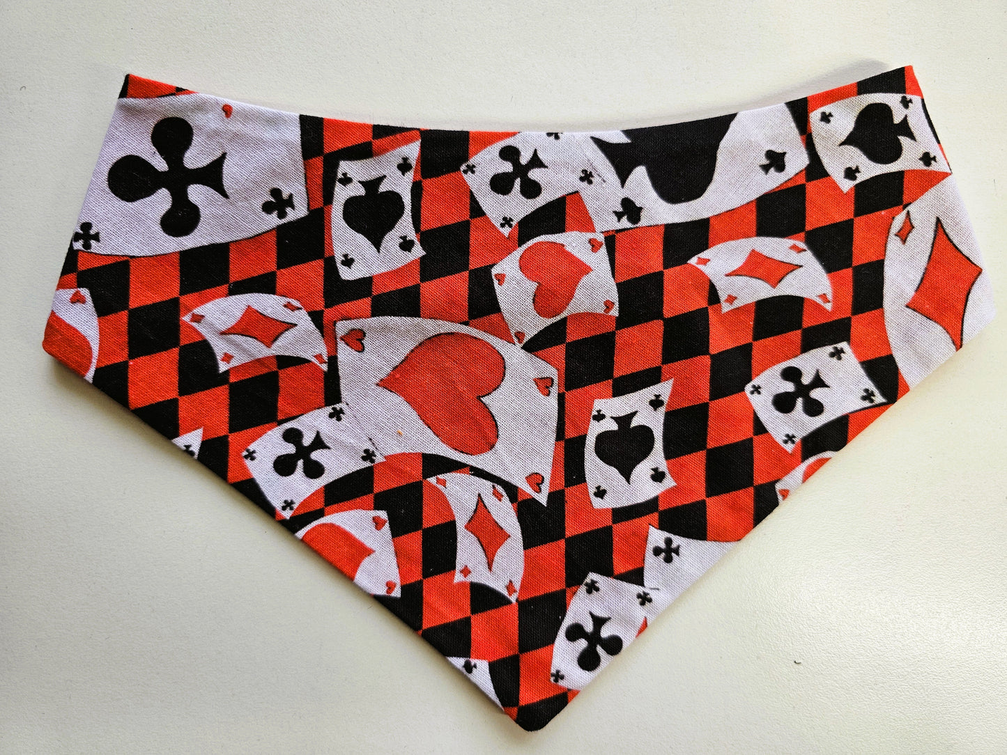 We're All Mad Here Playing Cards Bandana
