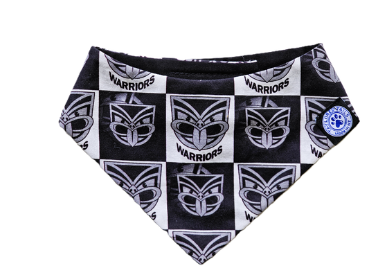A NZ Warriors Dog Bandanas