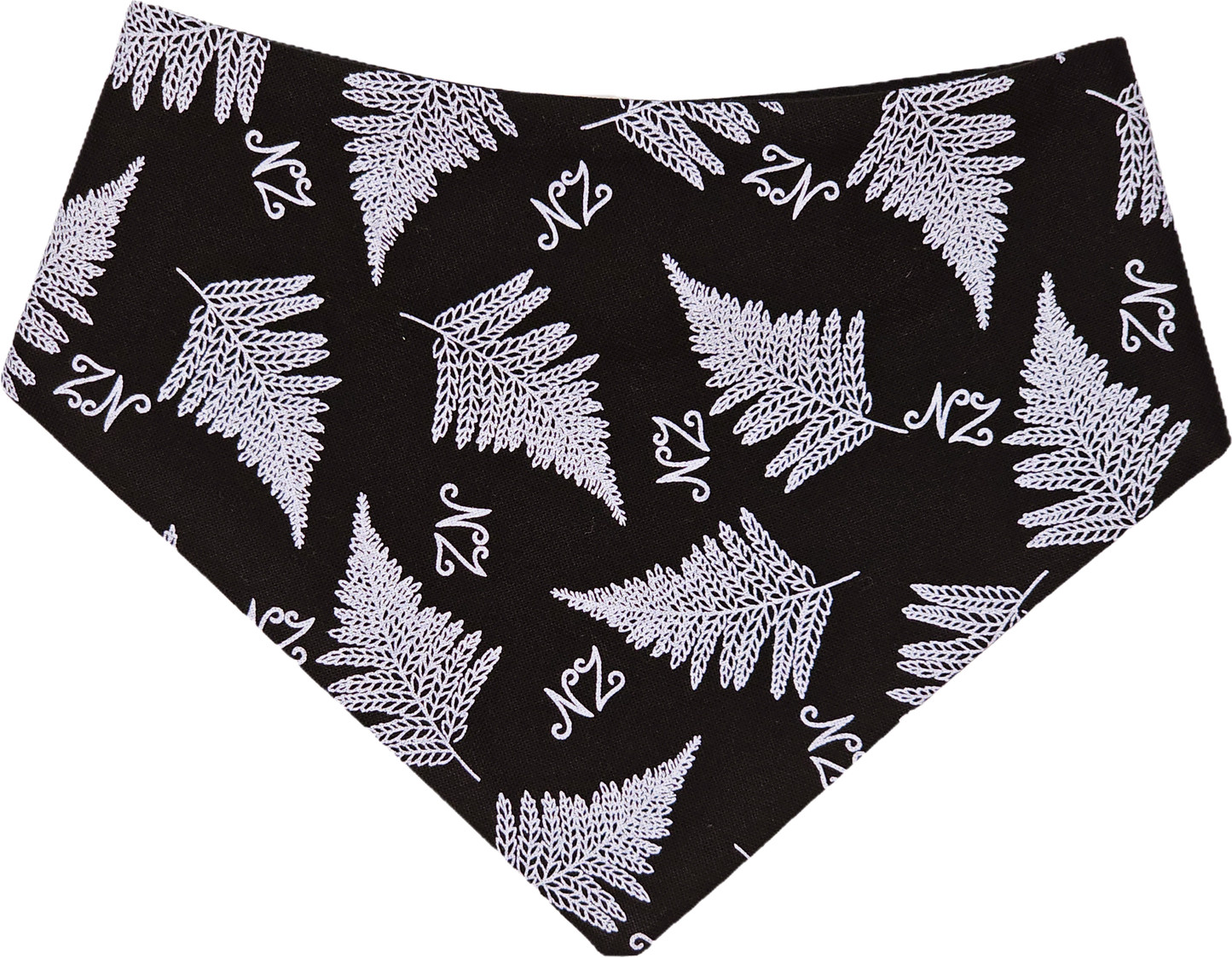 NZ Silver Fern Dog Bandana