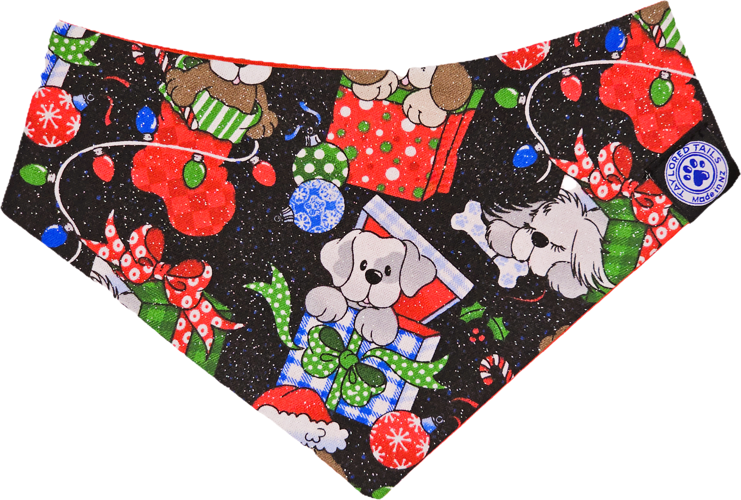 2.23 Puppy Dogs Christmas Bandana