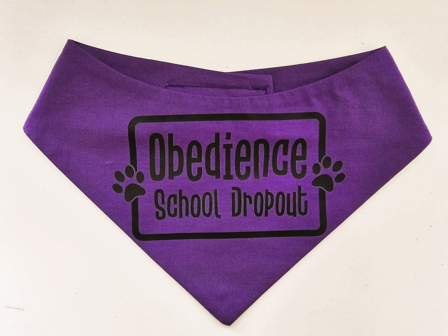 OBEDIENCE SCHOOL DROPOUT Dog Bandana