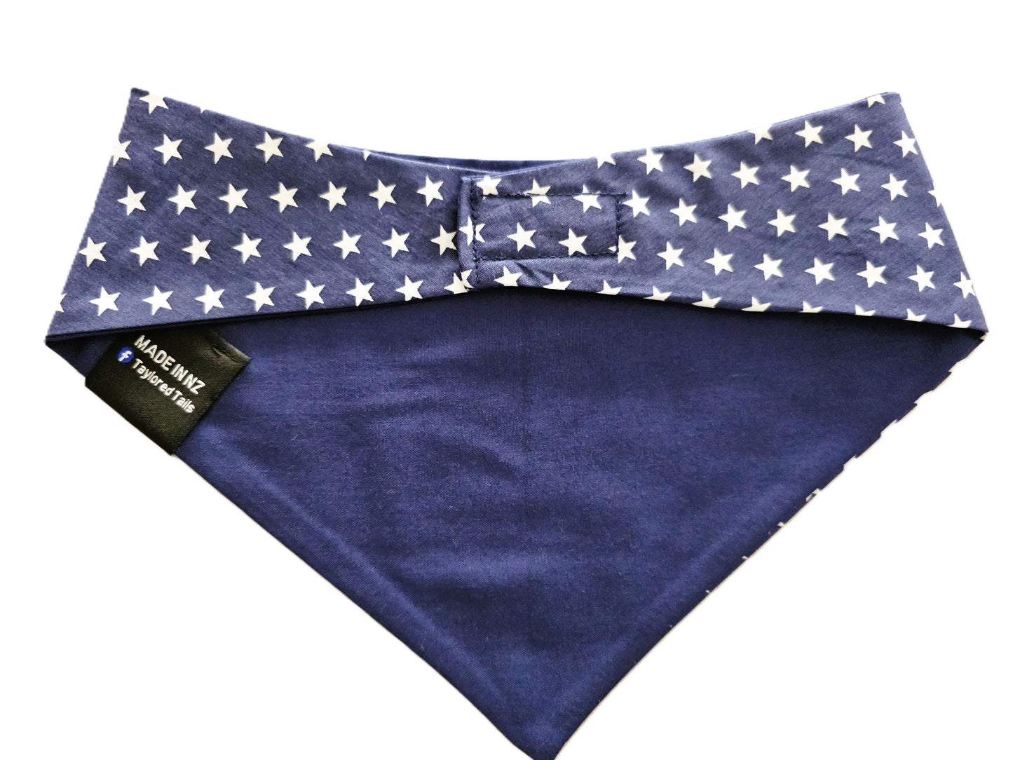 Stars on Navy Dog Bandana