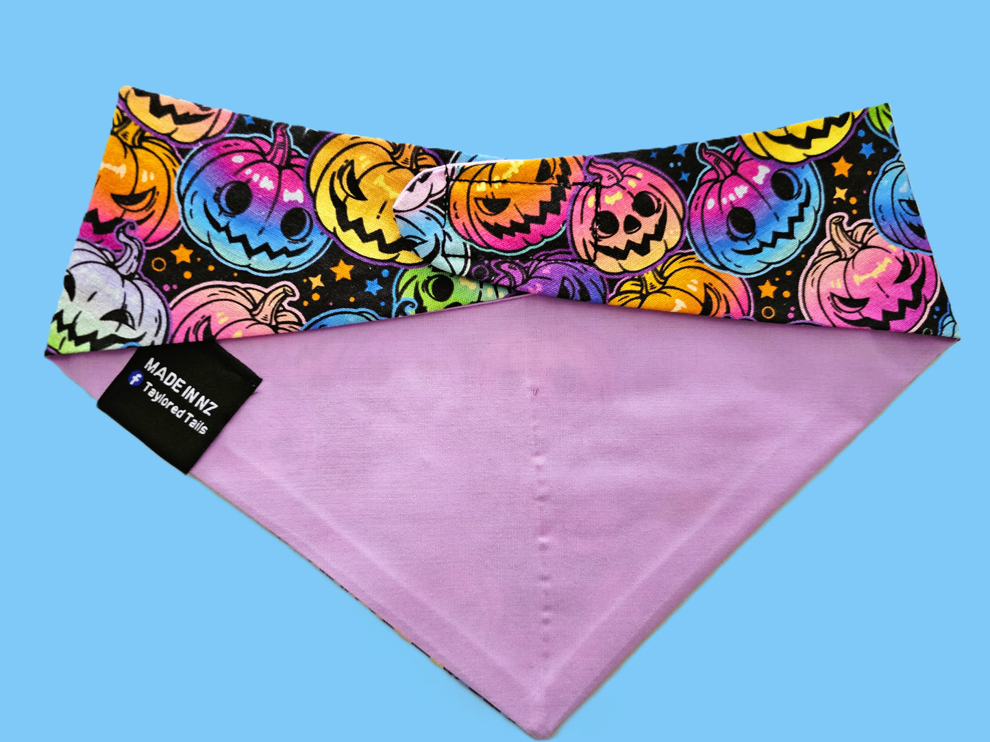 Halloween Bright Pumpkins Dog Bandana