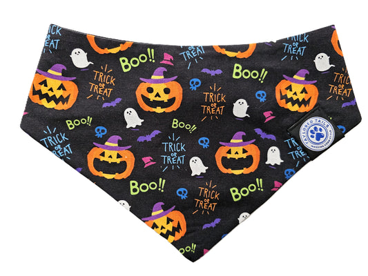 Jacko Lanterns Trick or Treat Dog Bandana