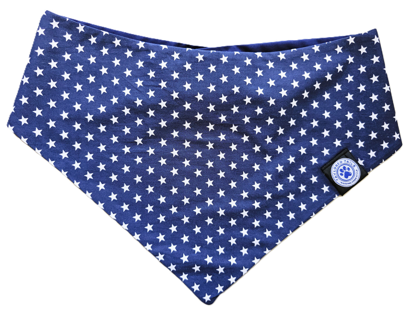 Stars on Navy Dog Bandana