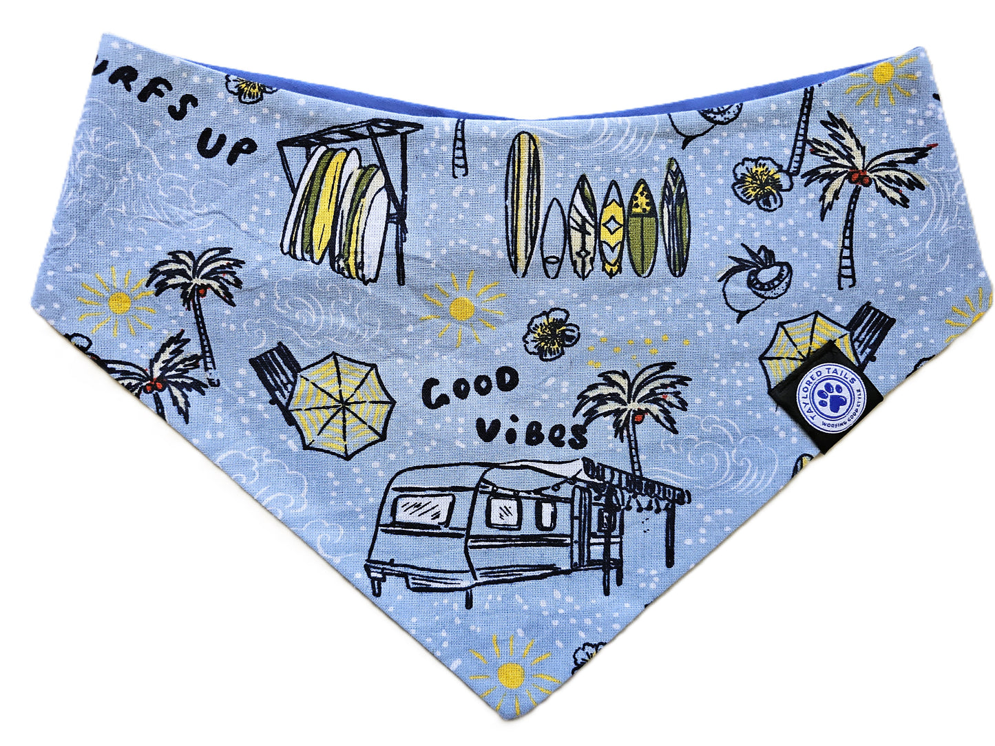 Surfs Up Dog Bandana