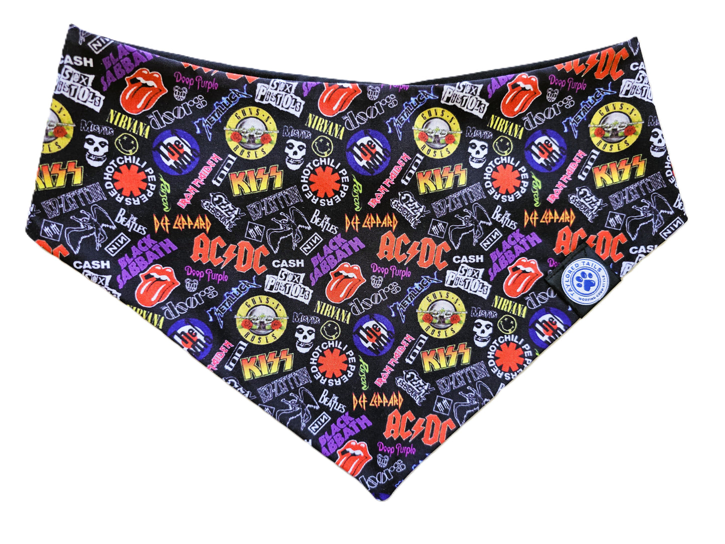 Rock Bands Dog Bandana