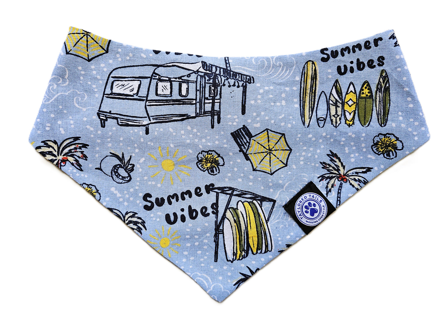 Surfs Up Dog Bandana