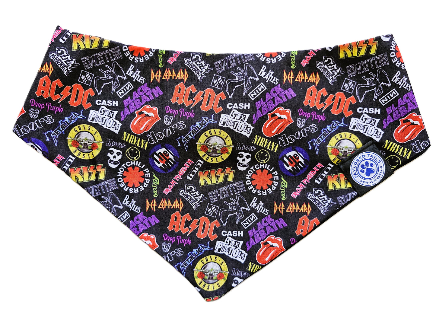 Rock Bands Dog Bandana