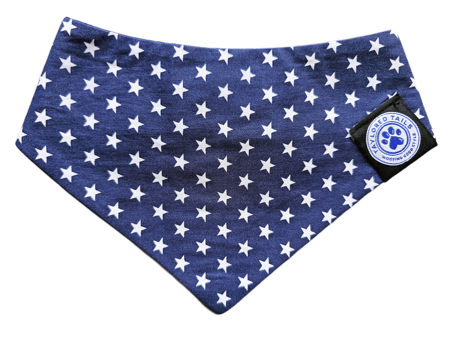 Stars on Navy Dog Bandana