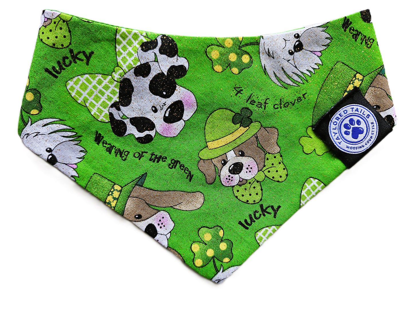 St Patrick's Day Dog Bandana