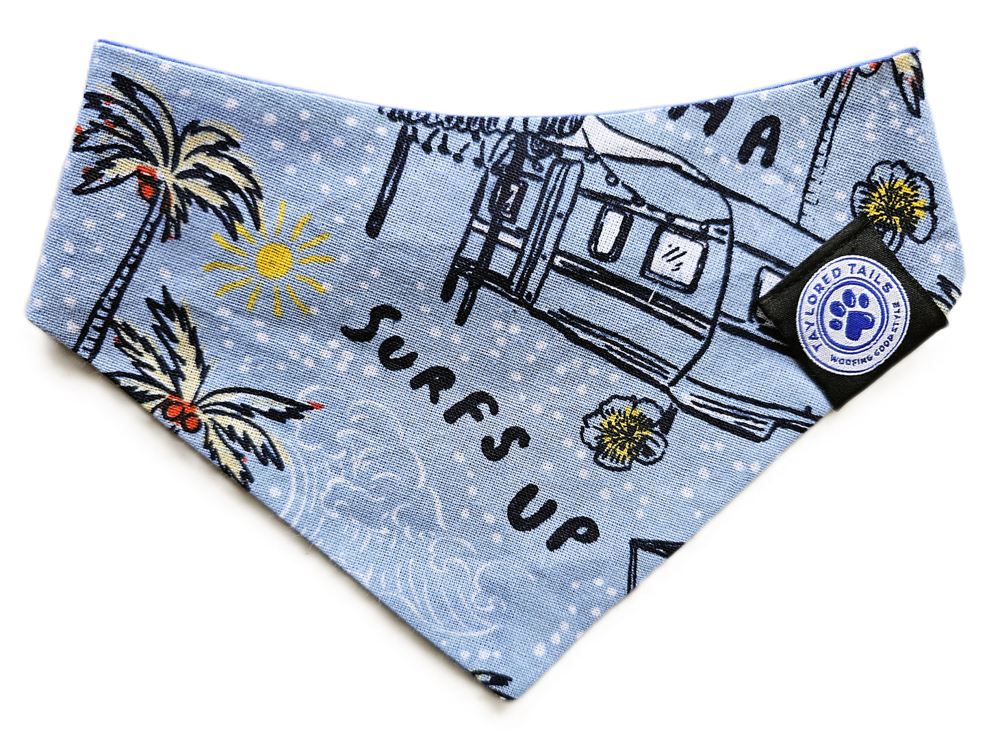 Surfs Up Dog Bandana