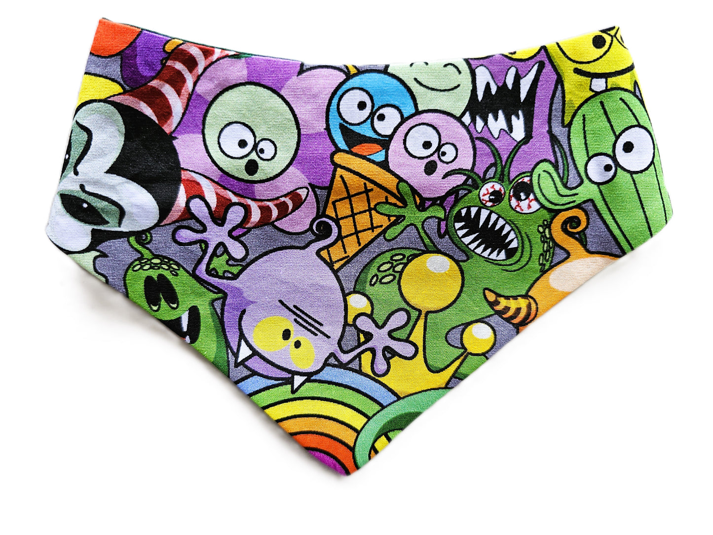 Kooky Monsters Dog Bandana