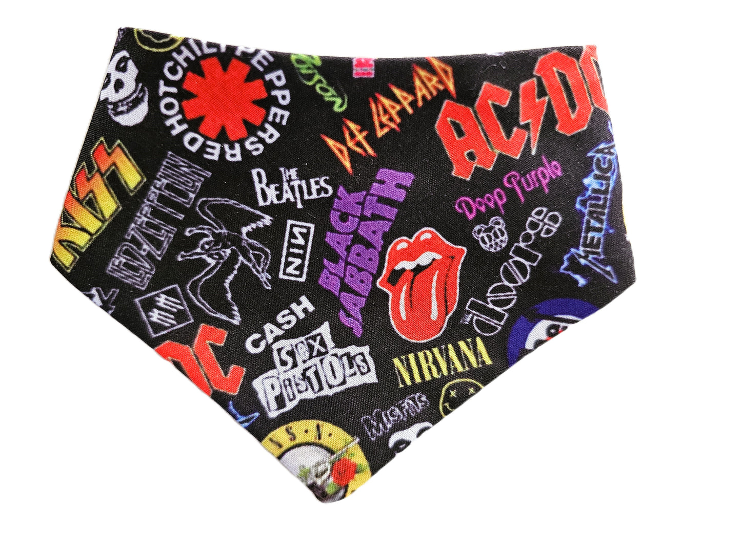 Rock Bands Dog Bandana