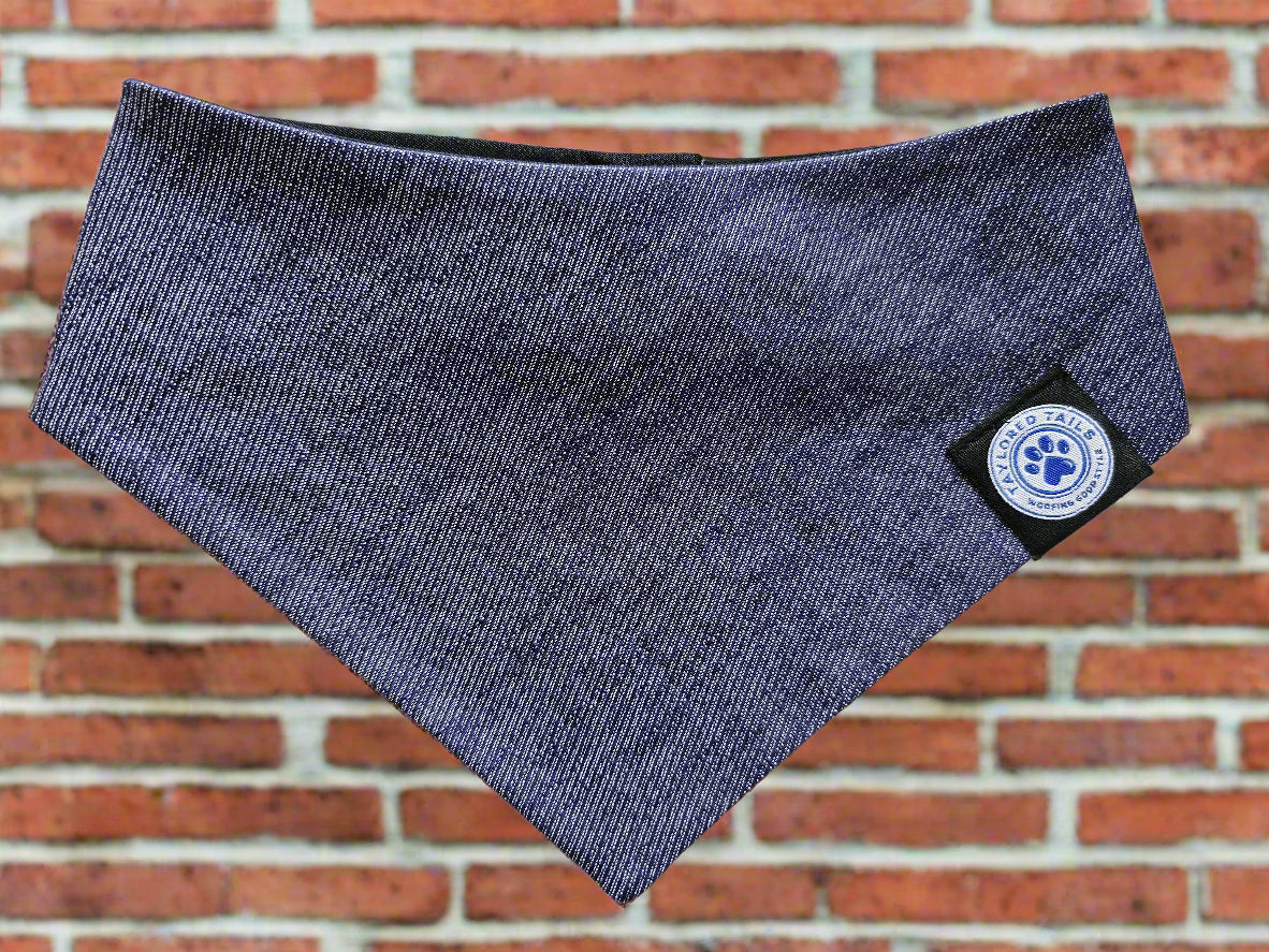 Indigo Denim Dog Bandana