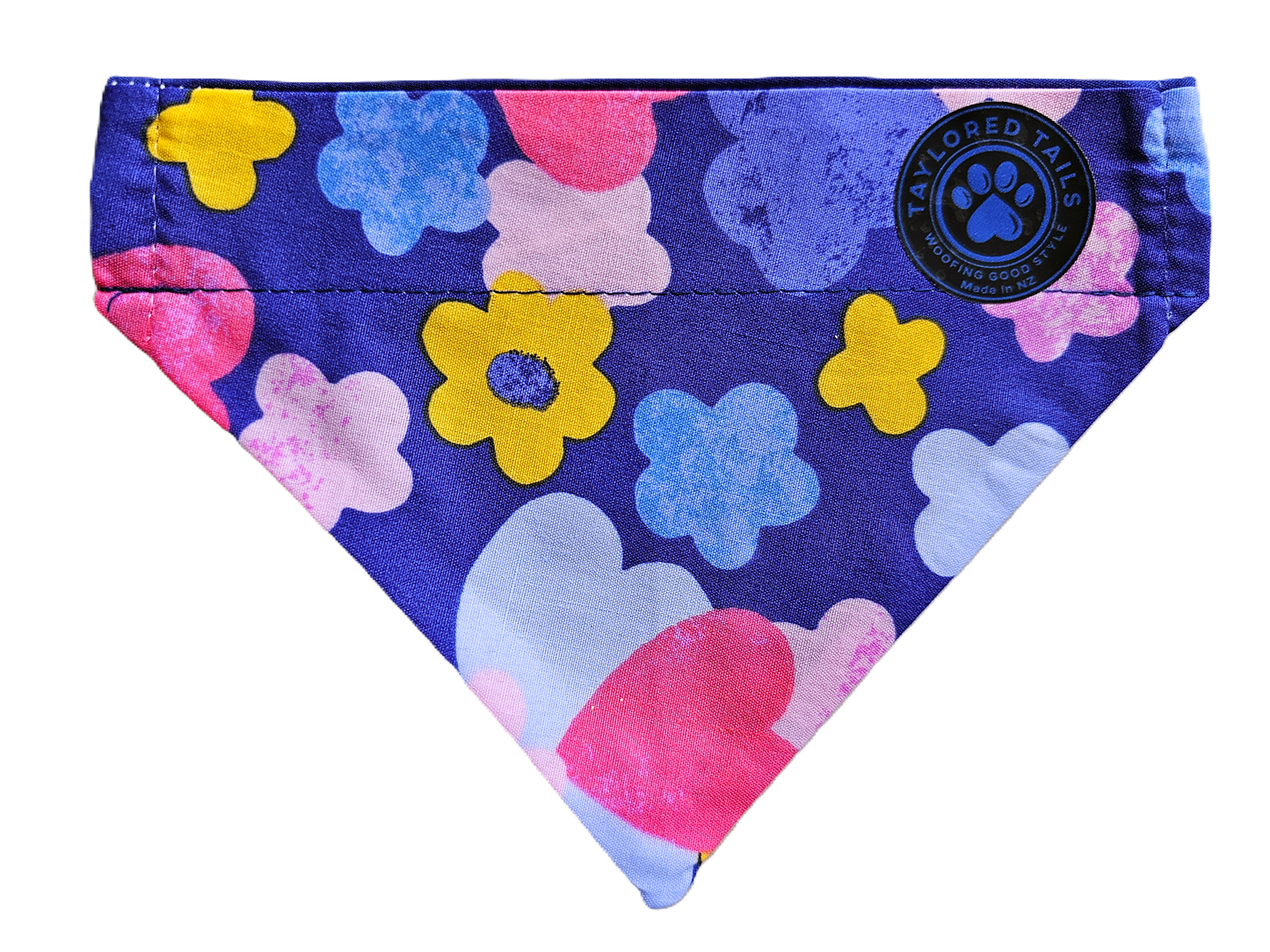 Rainbow Burst Over the Collar Dog Bandana