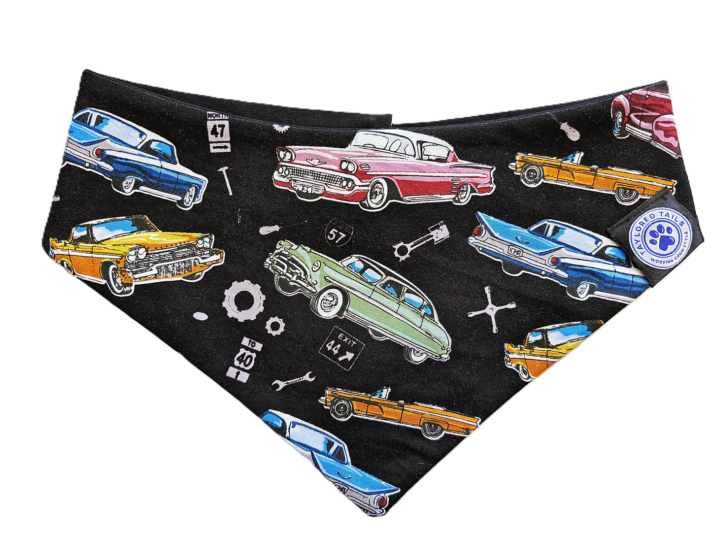 Hot Rod Dog Bandana