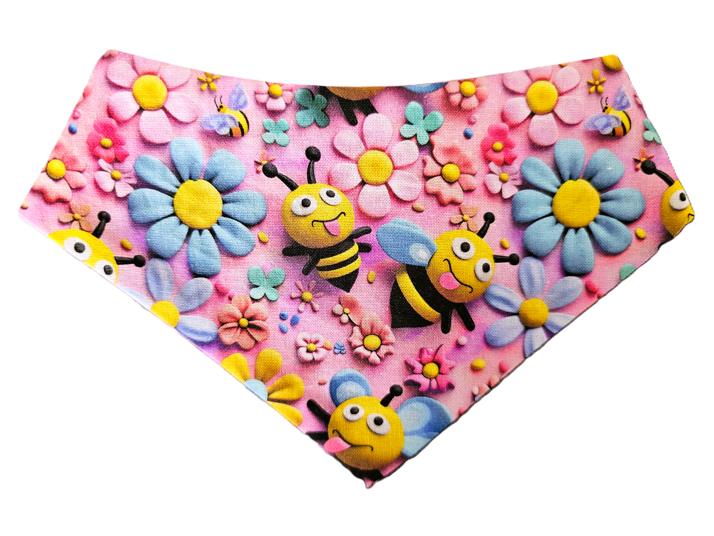 Beautiful Bee Garden Dog Bandana