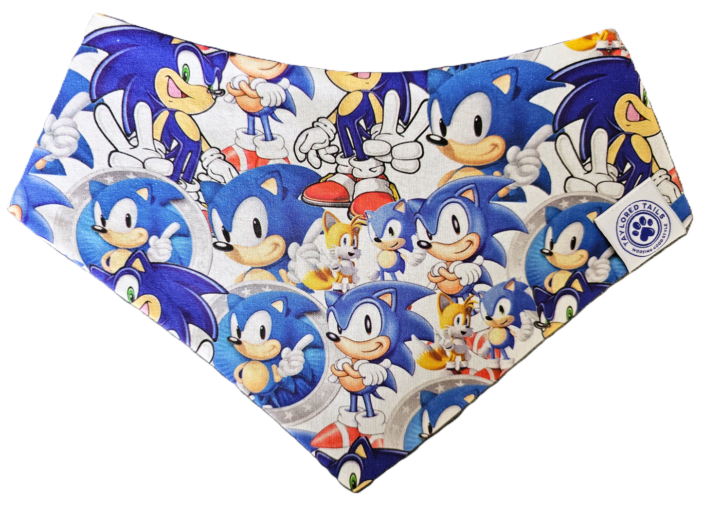 Sonic the Hedgehog Dog Bandana