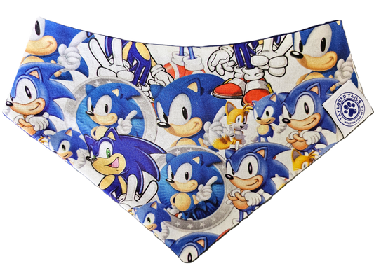Sonic the Hedgehog Dog Bandana
