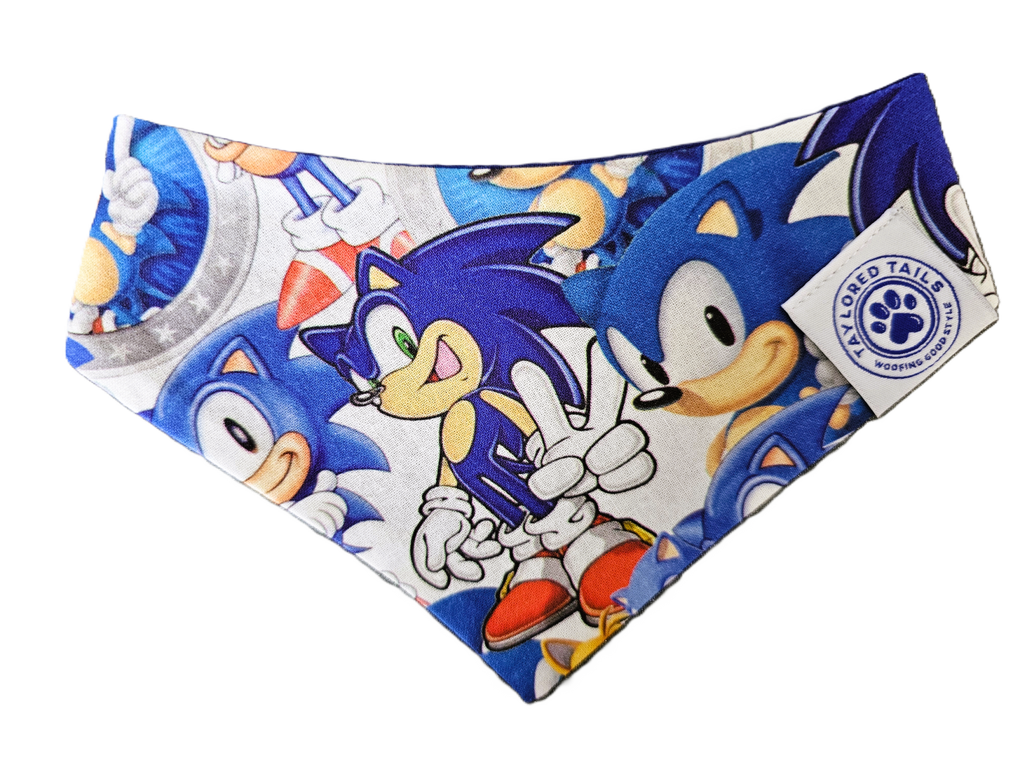 Sonic the Hedgehog Dog Bandana