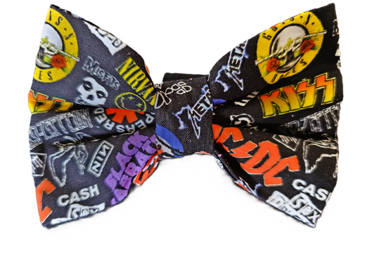 Rock Bands Bow Tie
