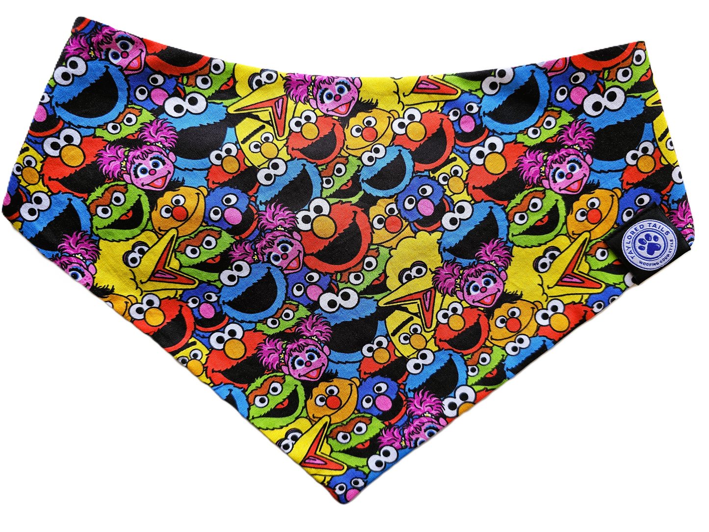 Bright Sesame Street Dog Bandana