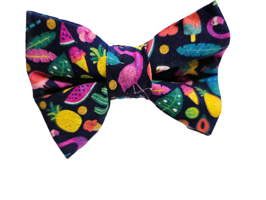Flamingos & Fruit Bow
