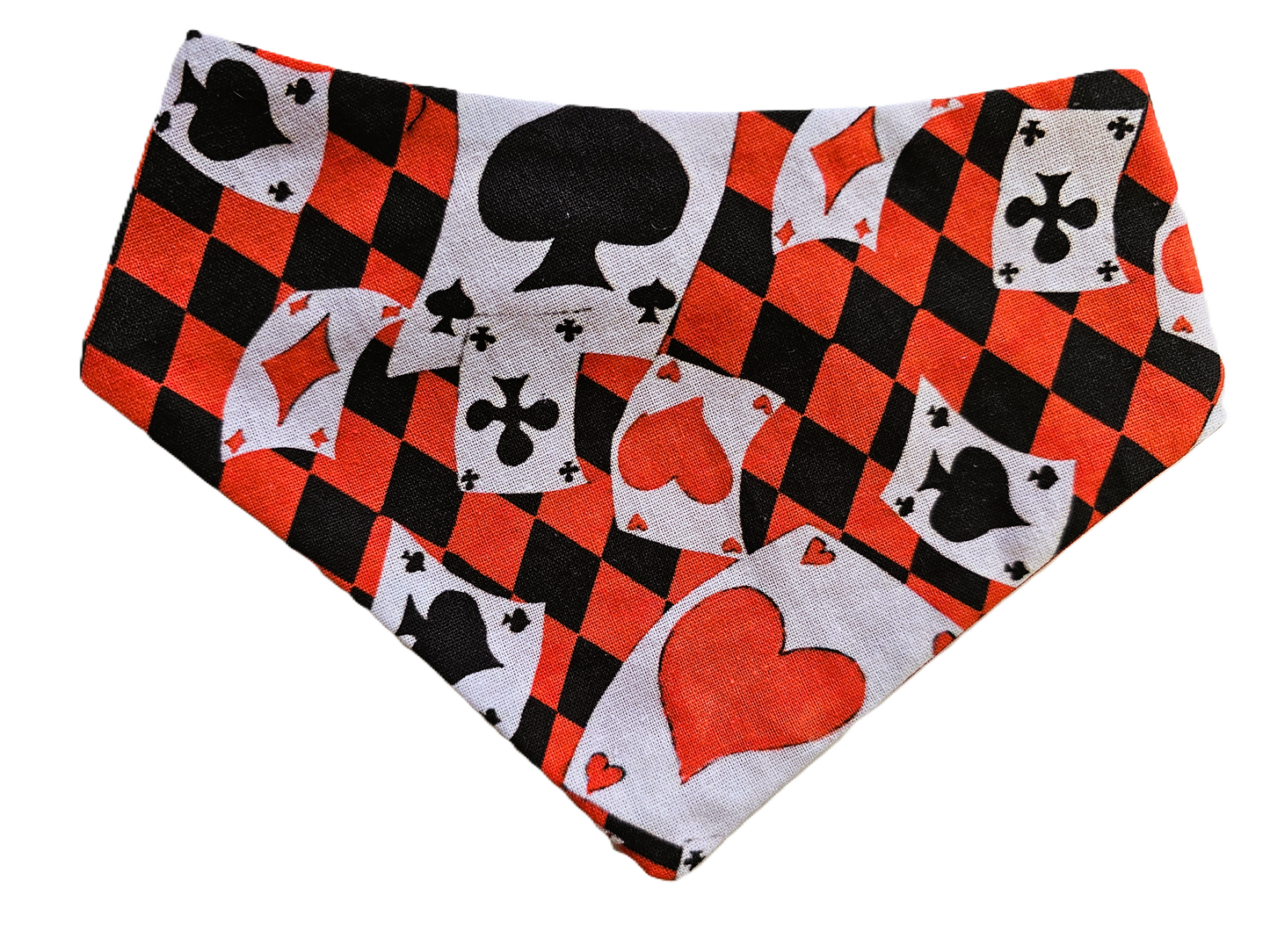 We're All Mad Here Playing Cards Bandana
