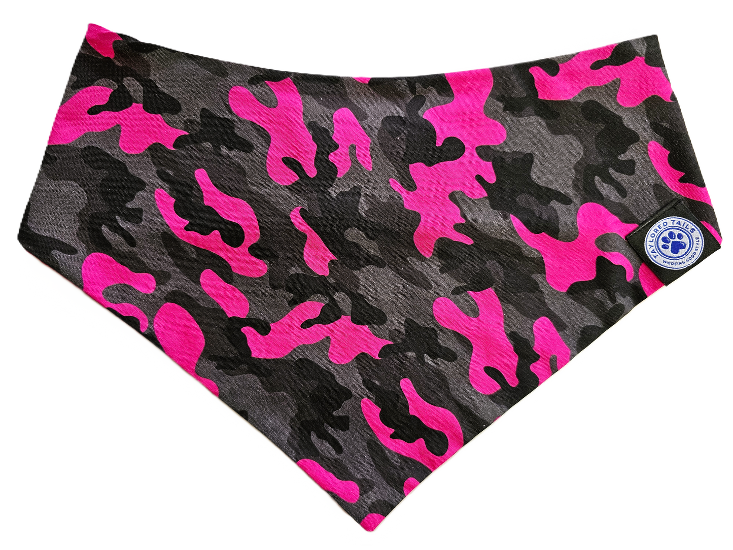 Hot Pink Camo Bandana