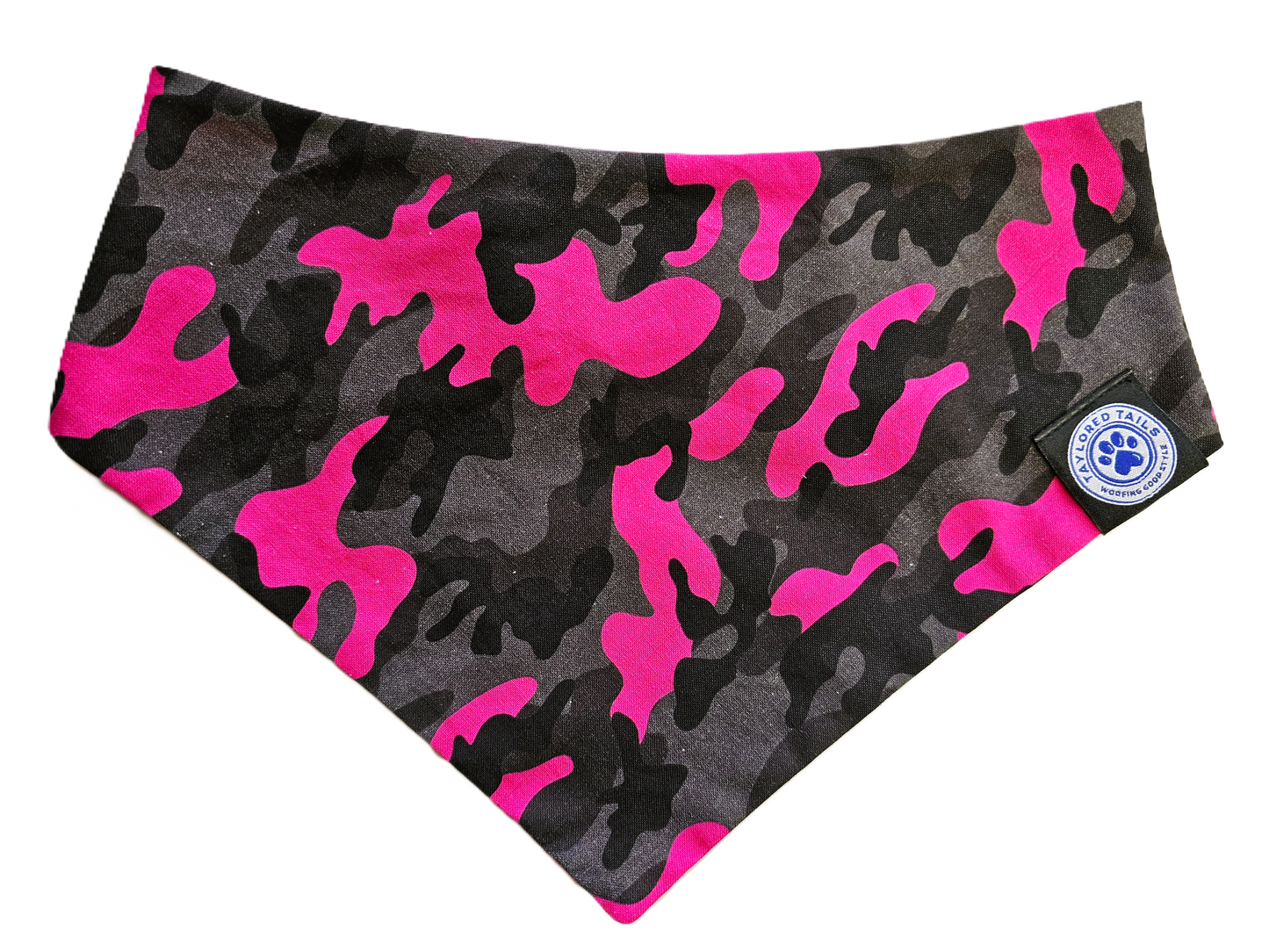 Hot Pink Camo Bandana