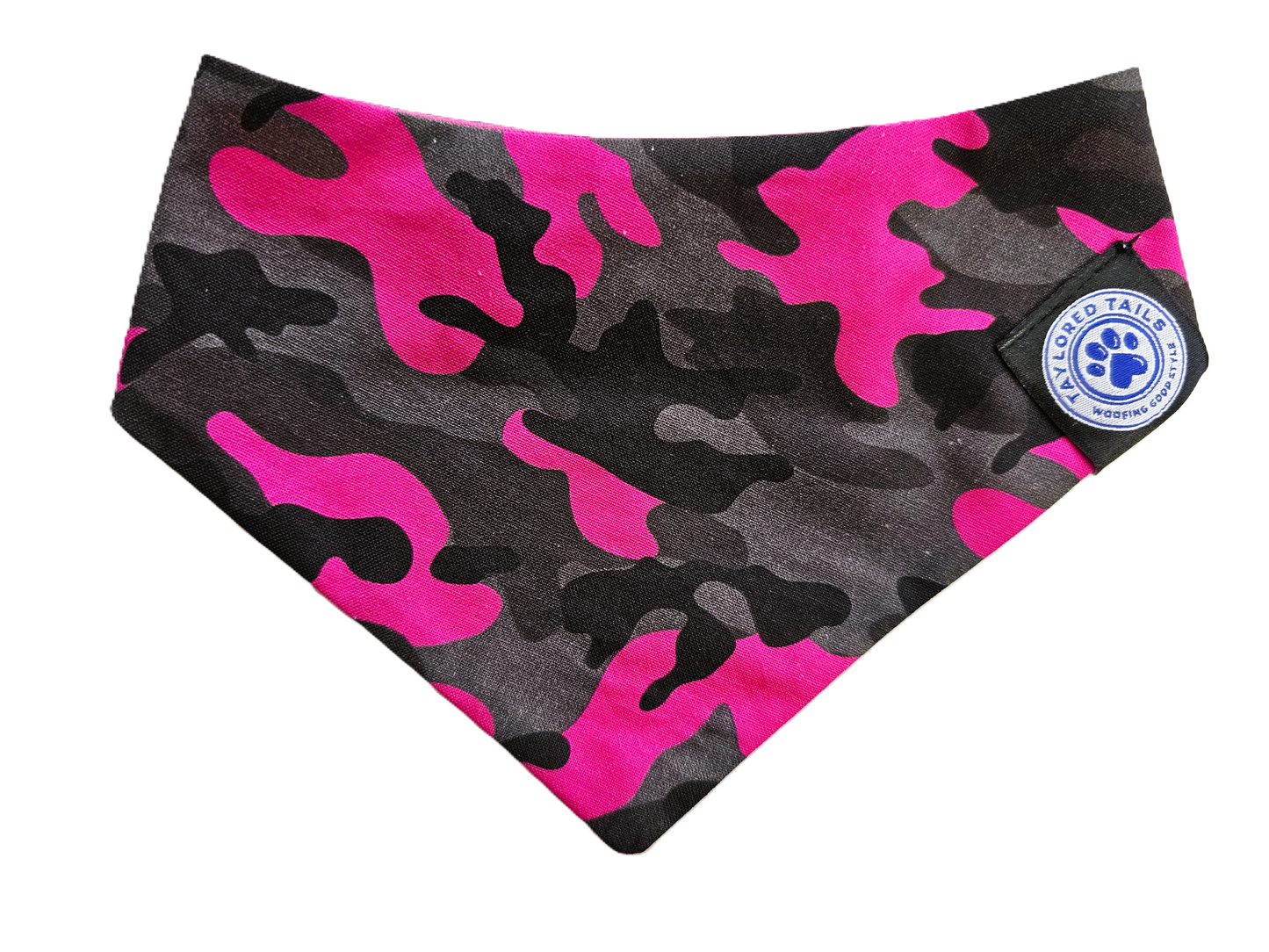Hot Pink Camo Bandana