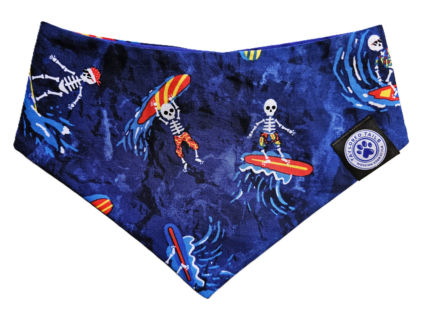 Funky Surfing Skeletons Bandana