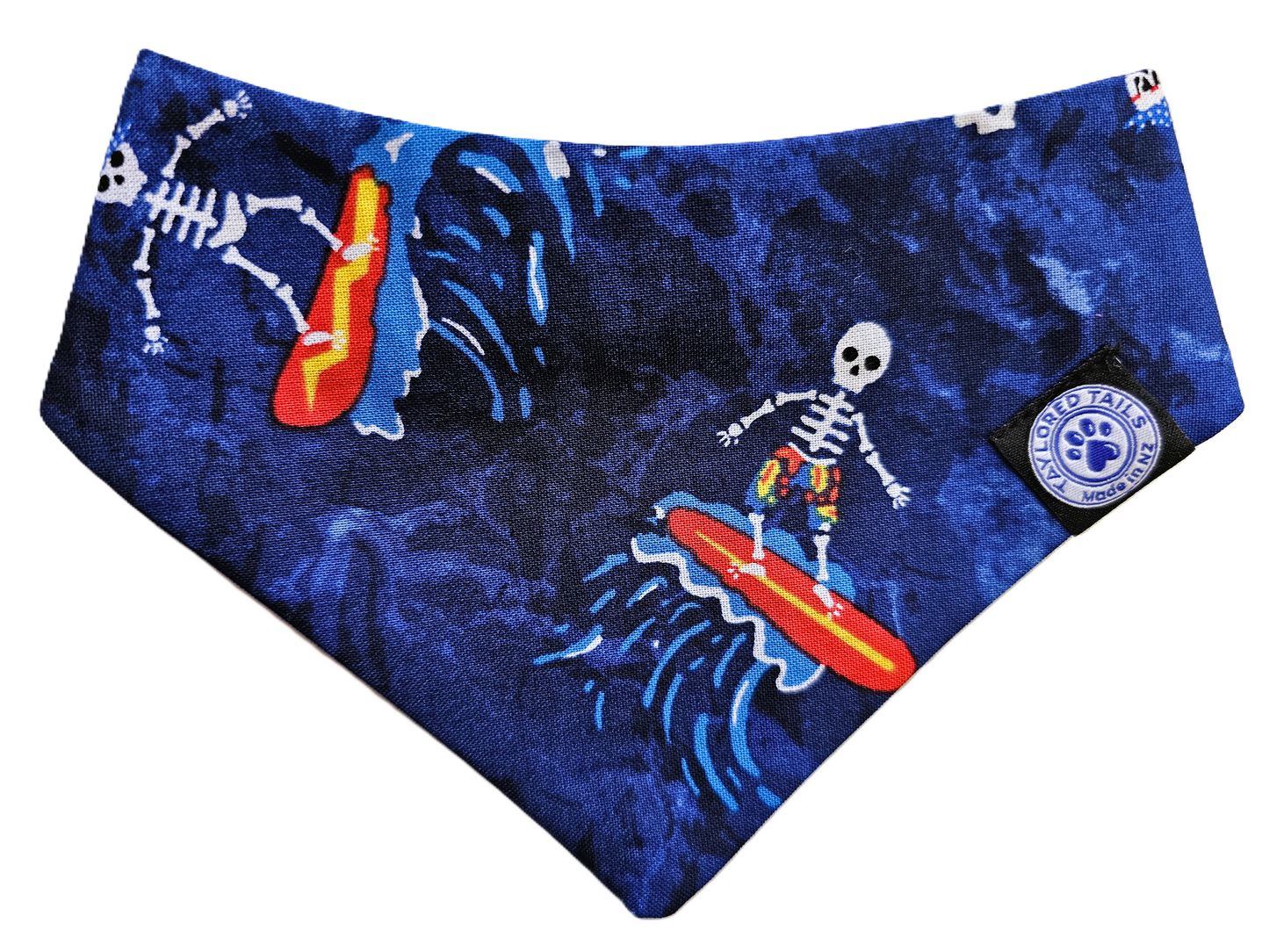 Funky Surfing Skeletons Bandana