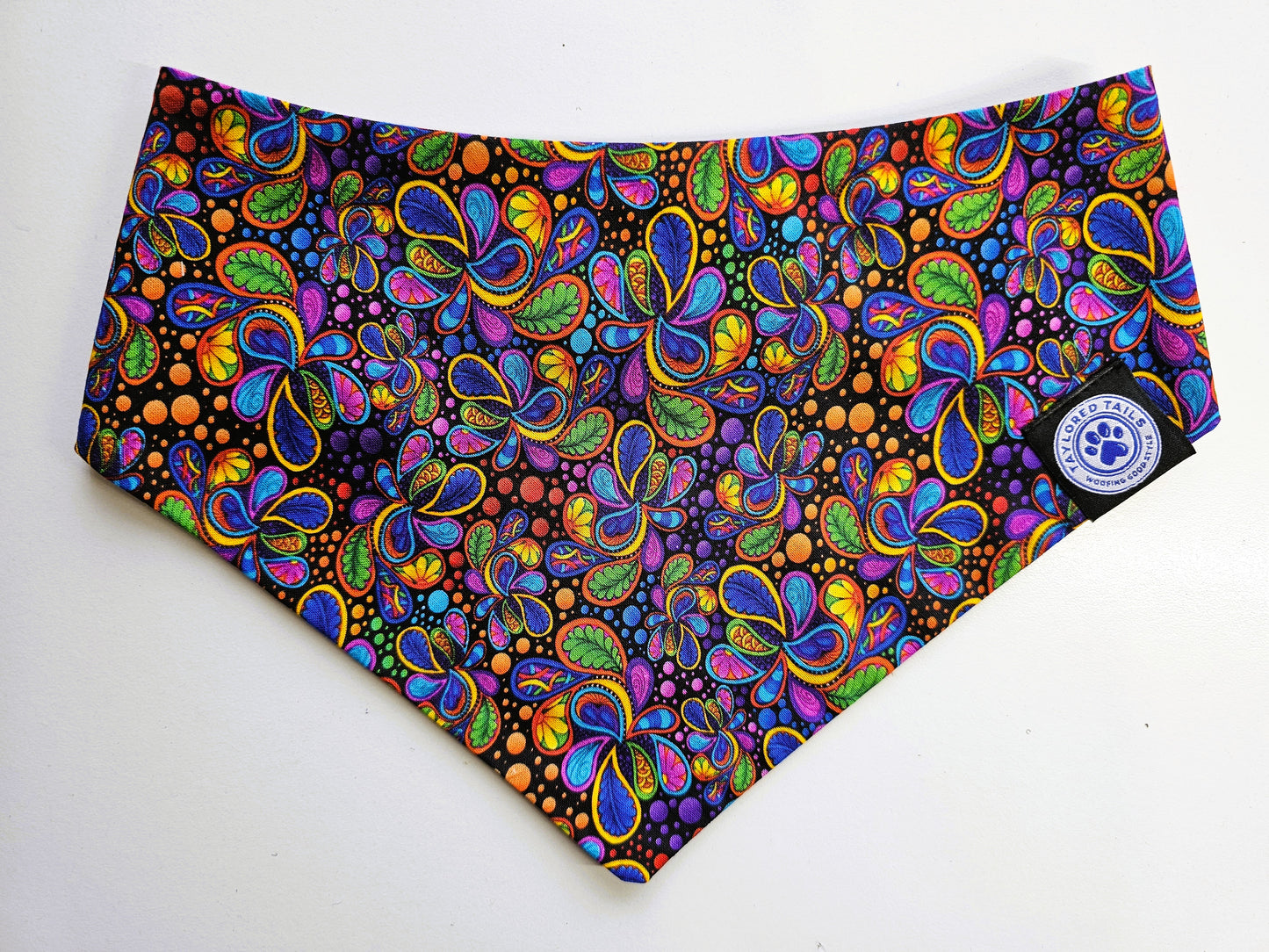 Purple Paisley Pet Bandana