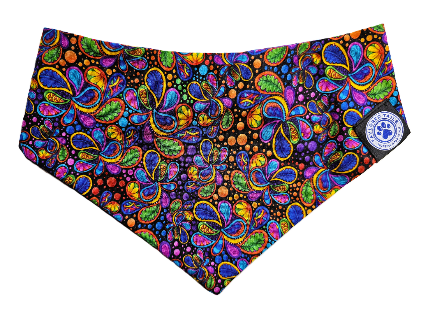 Purple Paisley Pet Bandana