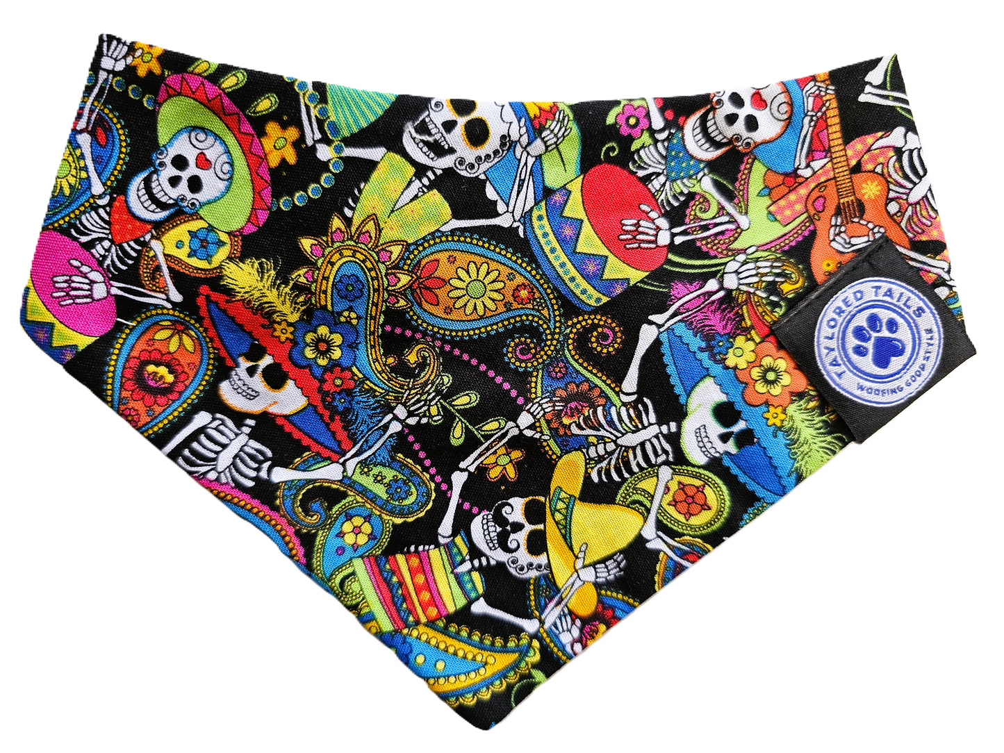 Mexican Fiesta Day of the Dead Bandana