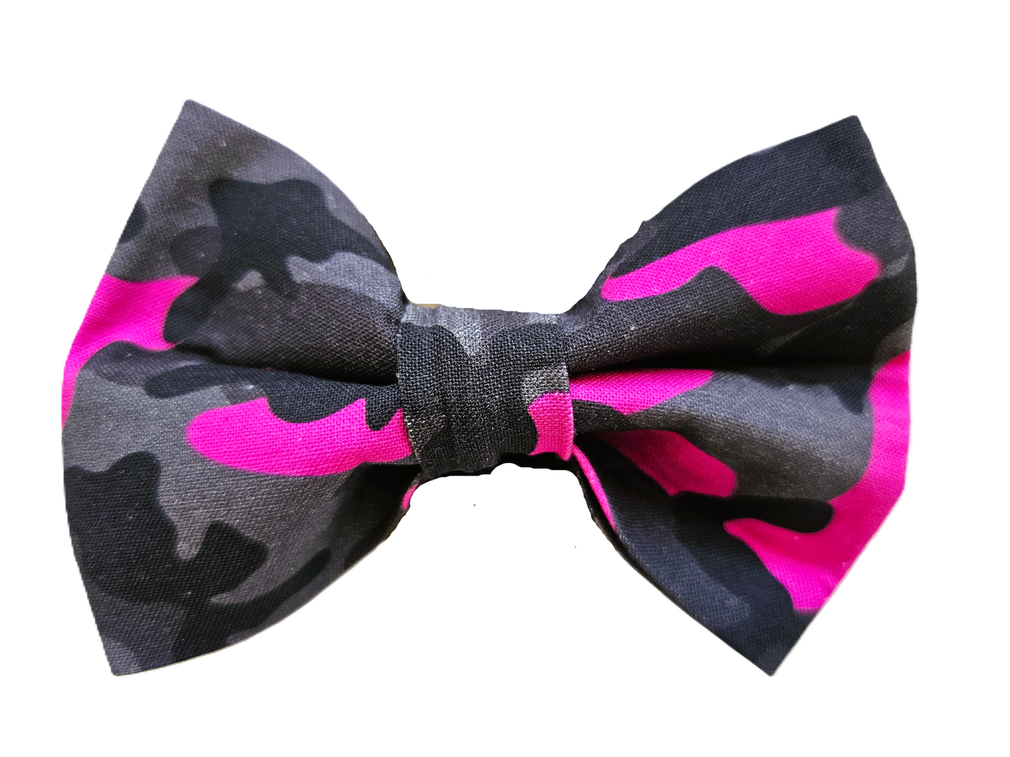 Pink Camo Pet Bow