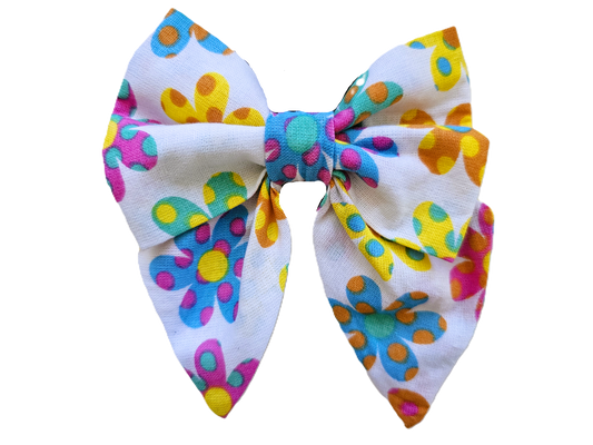 Spotted Daisys Sailor Pet Bow
