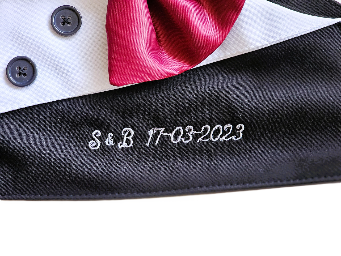 Personalized Tuxedo Bandana