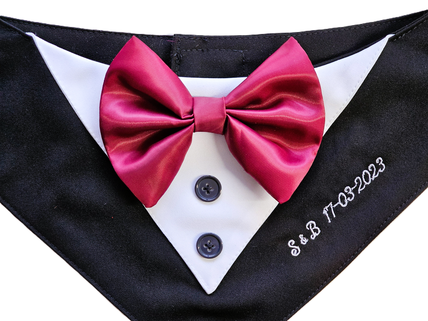 Personalized Tuxedo Bandana