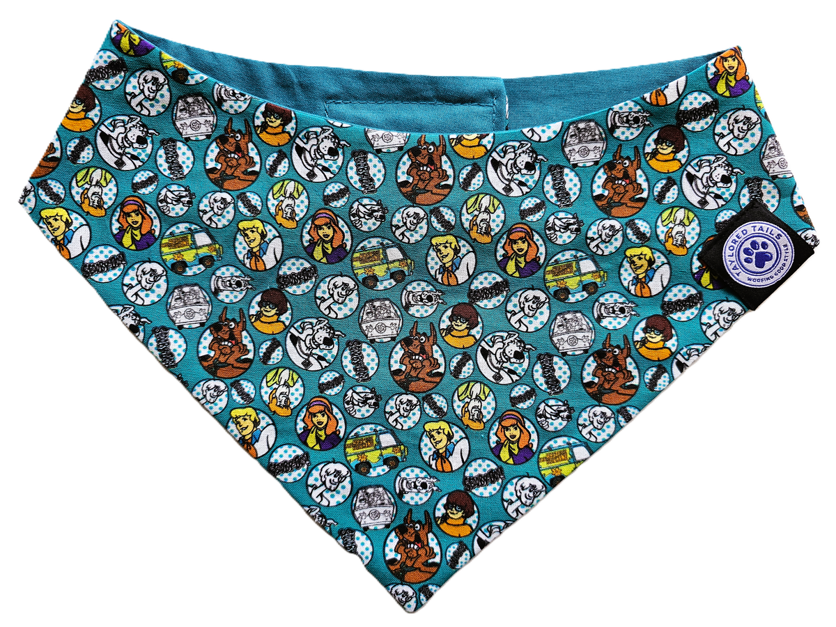 Scooby Doo Teal Dog Bandana
