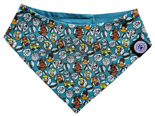 Scooby Doo Teal Dog Bandana