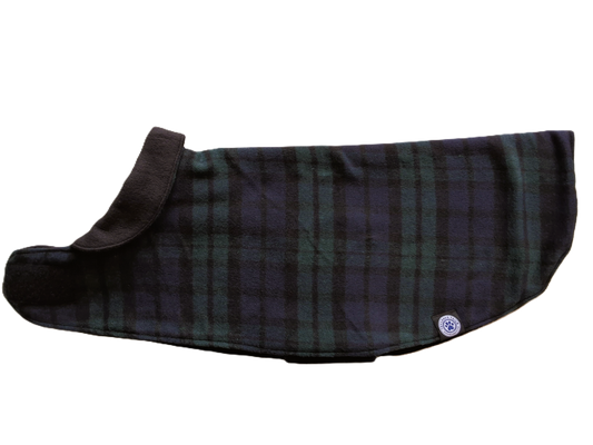 Black Watch Tartan Dog Coat