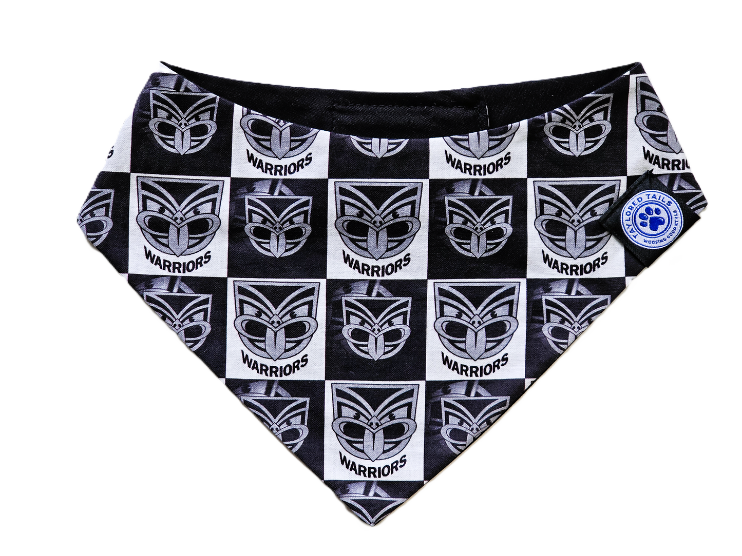 A NZ Warriors Dog Bandanas