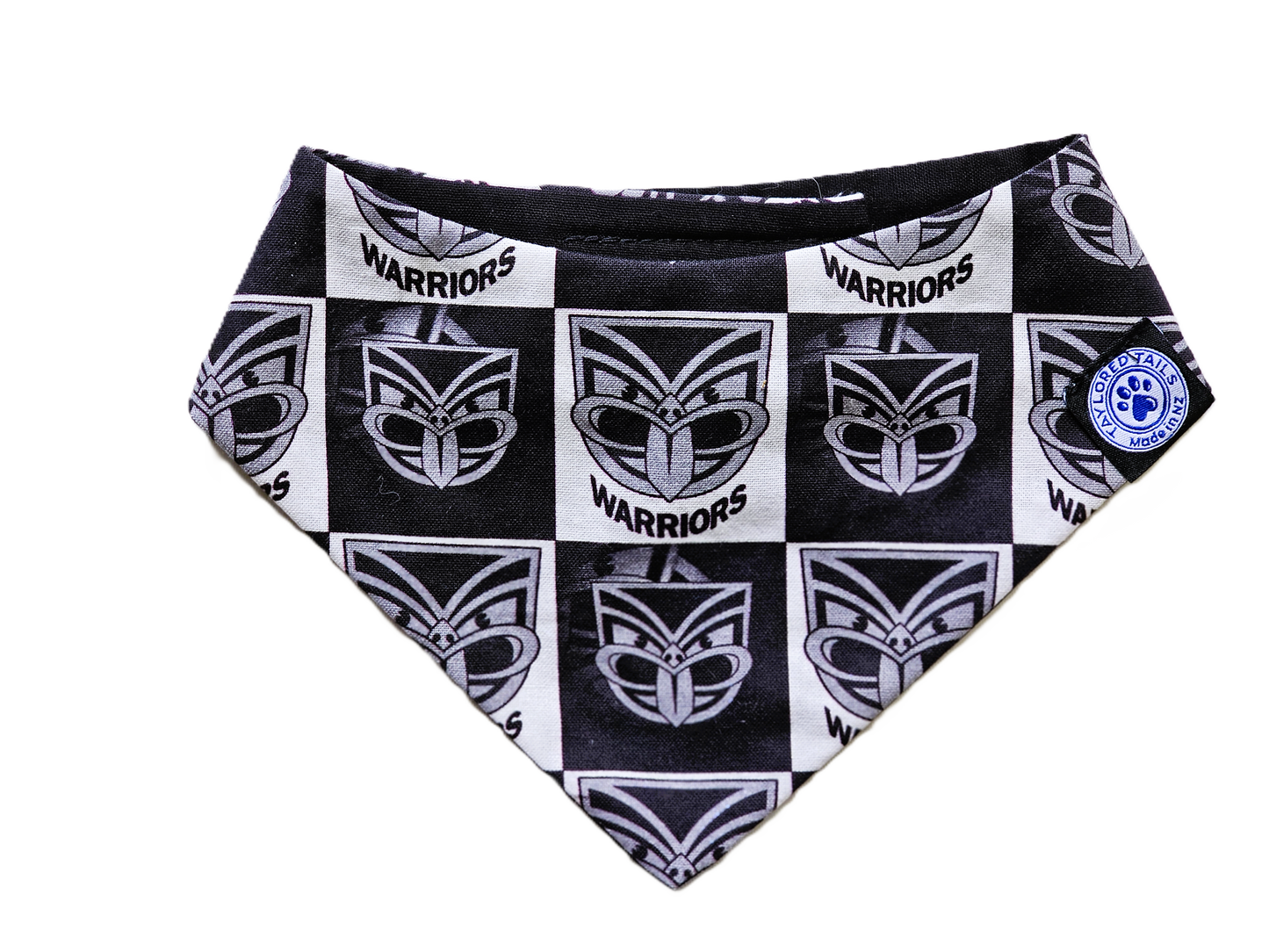 A NZ Warriors Dog Bandanas
