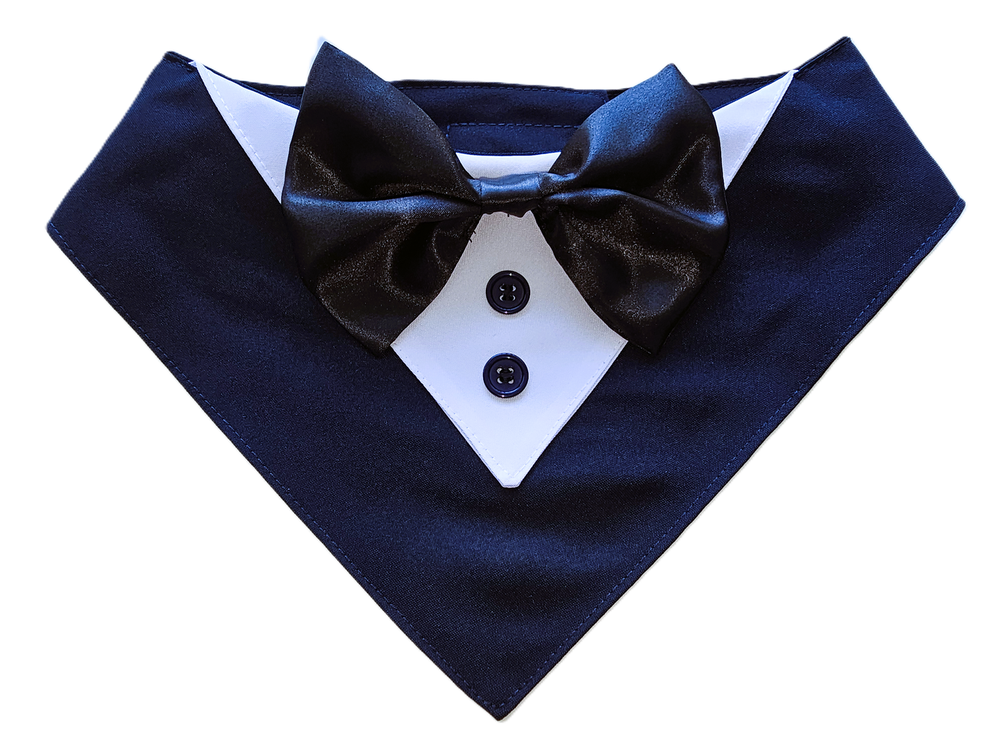 Dog Wedding Tuxedo Bandanas