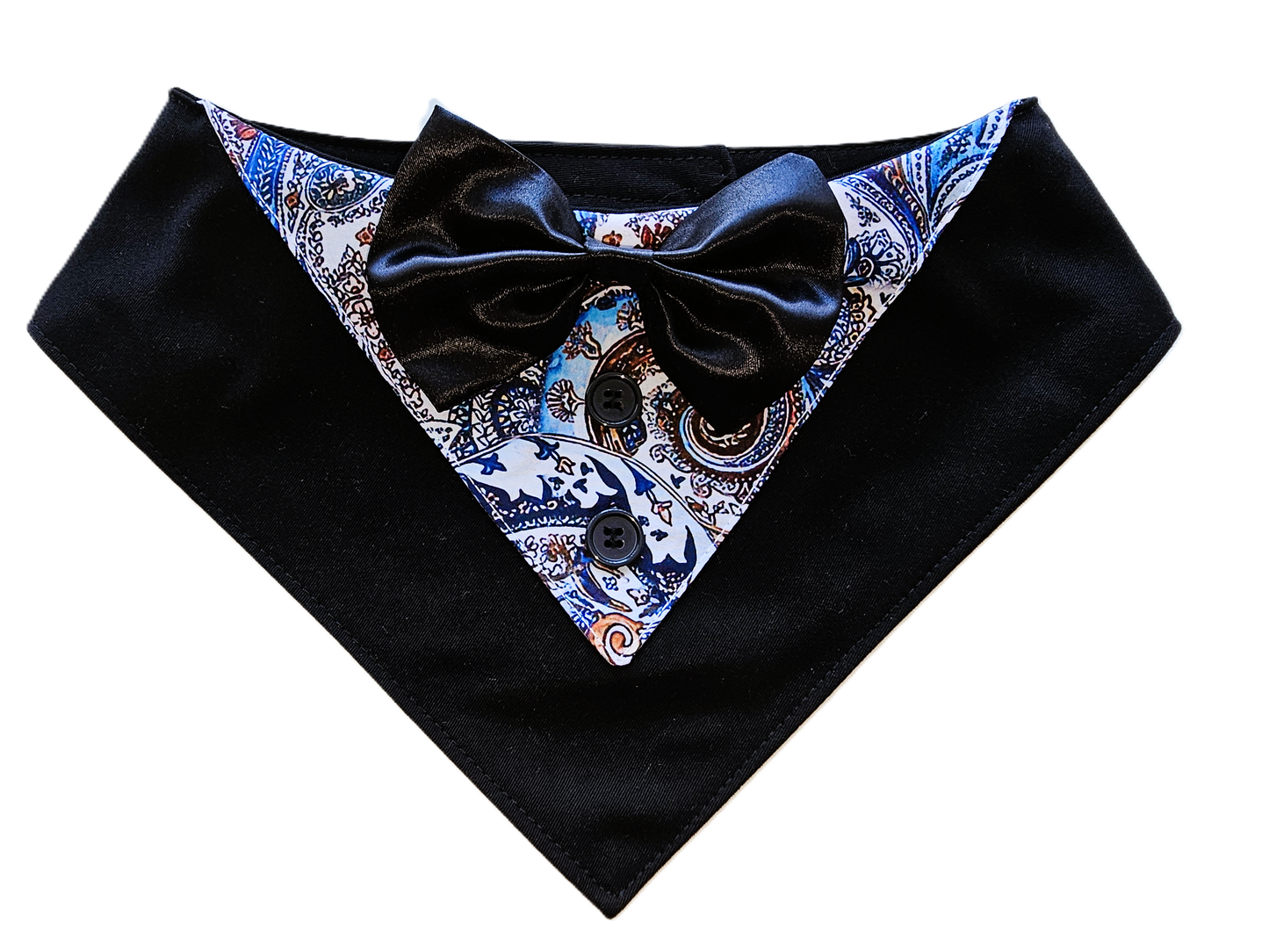 Dog Wedding Tuxedo Bandanas